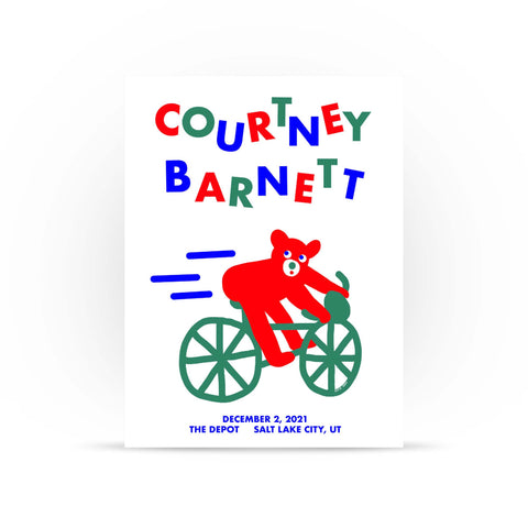 courtney barnett tour poster
