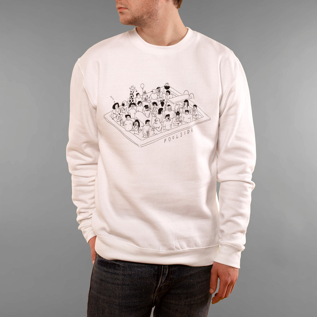 Pool Party Crewneck Sweatshirt | Ambient Inks